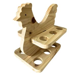Smooth <b>Wooden</b> Egg <b>Rack</b> With Minimal Design And Soft Finished Ideal For Rustic Kitchen Decor And Daily Egg Storage - Product Image 1