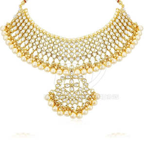 Collar de Cristal para Mujer, Elegante, para Fiesta, Lujoso, con Perlas, Conjunto de Joyería para Mujer, Conjunto de Boda - Product Image 4