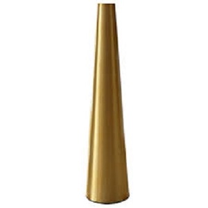 Vase à fleurs martelé rugueux fini en deux tailles fabriqué en tôle d'aluminium décor à la maison Vase à fleurs Vase en métal - Product Image 1