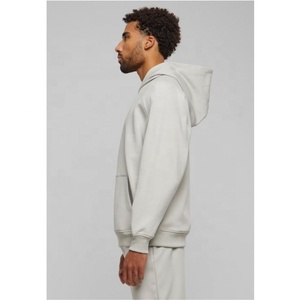 Sudadera con Capucha Extra Grande Personalizada OEM 100% Algodón para Hombre, Sudadera Larga de Invierno con Estampado Sólido, Oferta de Moda 2024 - Product Image 1