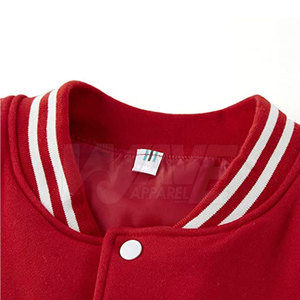 Chaquetas Letterman Personalizadas para Hombre, con Logotipo Frontal, de Algodón/Lana, Transpirables, Estilo Casual, Precio al por Mayor - Product Image 4