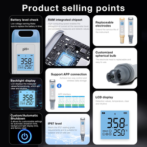 New Arrivals Professional Benchtop PH Meter with High Accuracy for Precise Laboratory Measurements - Product Image 4