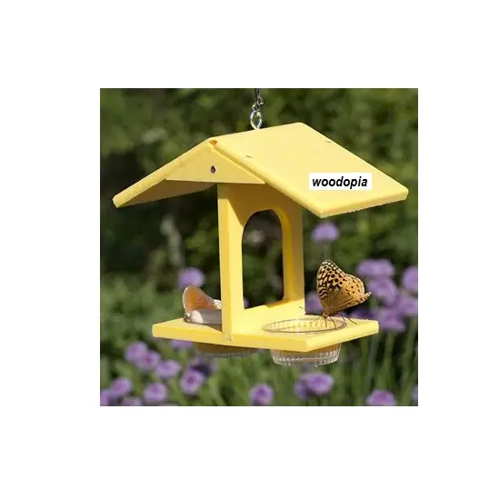 Natural Bird House Outdoor Bird House Suitable For Rear Courtyard Terrace Decoration Wooden Bird House
