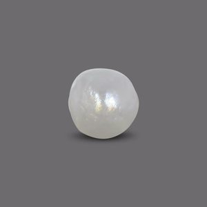 Perle naturelle non montée (2,54 carats) - Blanc rose, forme riz, pour bijoux et fabrication de bijoux - Product Image 2