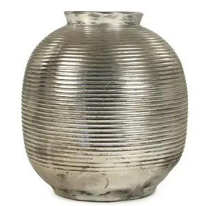 แจกันดอกไม้หรูหราสง่างามสำหรับตกแต่งห้องนั่งเล่น ดีไซน์สไตล์ชายฝั่ง ทำด้วยมือ เป็นมิตรกับสิ่งแวดล้อม แจกันตั้งโต๊ะสำหรับดอกไม้สด ซาฮิด - Product Image 2