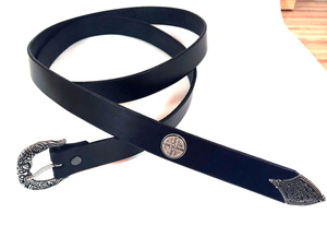 Cinturón Vikingo Vintage Más Vendido, Hecho a Mano, de Cuero de Alta Resistencia, Regalo para Hombre al por Mayor - Product Image 2