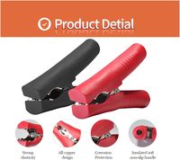 Pinces crocodile de batterie 10AWG vers joint torique faisceau de bornes câble de déconnexion rapide avec 5 fusibles pour le chargement de la batterie de voiture onduleur