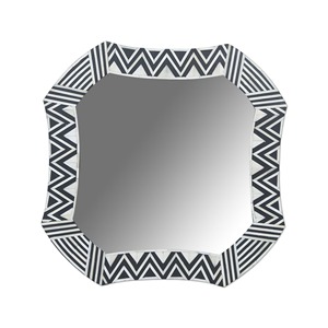 Miroir mural moderne en incrustation d'os Décoration de salle de bain avec installation directe du fabricant par faizacraft - Product Image 1