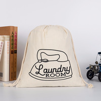 Sac à dos en toile 100 % coton avec cordon de serrage, personnalisable avec logo, sac de sport, sac de courses réutilisable avec impression de logo – Vente en gros