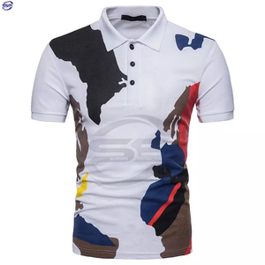 Top Fabricante de tamaño personalizado de los hombres para Polo con Logo 100% Jersey de algodón de precio económico Polo - Product Image 1