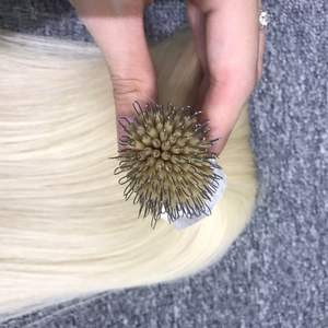 Cabello Humano Virgen 100% de Alta Calidad, Liso Natural, NANO TIP VQHAIR, Tono Rubio Laura, 125g-250g, Gran Stock, Peluca de Cabello de Colores - Product Image 4