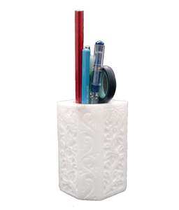 Marble <b>Pen</b> <b>Holder</b> Wholesale Price High Quality Modern Marble <b>Pen</b> <b>Holder</b> for square Shape for Handmade Use - Product Image 4