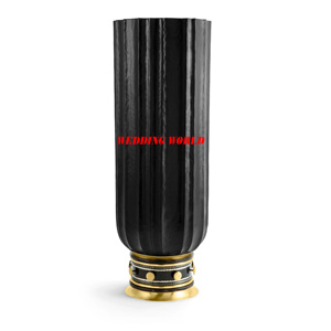 Vase à fleurs de haute qualité, design élégant, qualité supérieure, fait main, pot à fleurs plaqué nickel, nouveau vase à fleurs en métal - Product Image 6