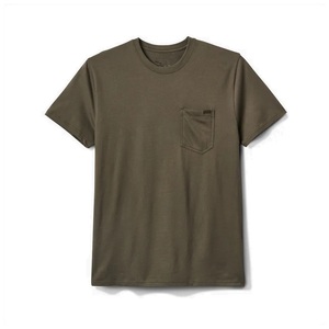 T-shirt de sport pour homme à forte demande, respirant, à séchage rapide, motif uni, avec poche, nouvelle offre, t-shirt de fitness pour homme - Product Image 3