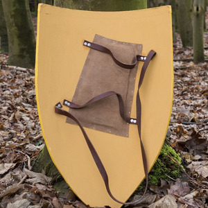 Bouclier médiéval de ROBERT BRUCE CHAMPION SHIELD Bouclier Viking avec raccord en acier Soldat Guerrier Costume Battle Ready Cosplay - Product Image 2