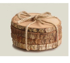 Dessous de verre rond en bois dur vendeur chaud dessous de verre en diatomite absorbant l'eau rapide pour la maison et le bureau - Product Image 3