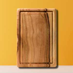 CarverMedium (360x250x25mm) Camphre Laurel Planche à découper en bois | - Product Image 1