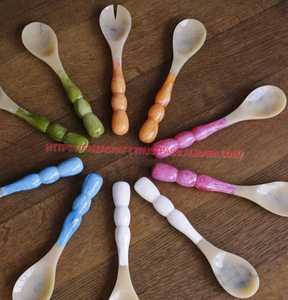 Faizacraft ช้อนทำจากเรซินทำสลัดที่มีด้ามจับทำจากเรซิน - Product Image 3