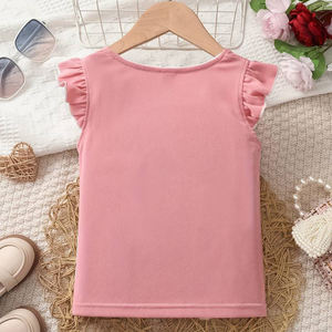 Gran oferta Slim Fitness verano Casual cuello redondo transpirable Top logotipo personalizado ajustado chica camisetas venta al por mayor ropa personalizada - Product Image 2