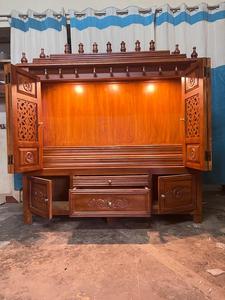 Ngôi Đền phía Nam Ấn Độ | Tủ pooja mandir/pooja - Product Image 4