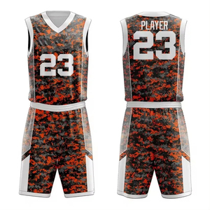 Conjunto de Uniforme de Baloncesto Personalizado para Hombre 2025, 100% Poliéster Sublimado, Reversible, Transpirable, de Secado Rápido, Media Manga, 380g - Product Image 4