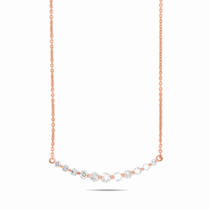 Colgante de diseñador con diamantes redondos para mujer - Product Image 2