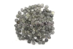 Haute qualité 50 pièces en vrac pierres précieuses pierre de soleil noire cristal brut taille naturelle 6-8 MM non traité - Product Image 2