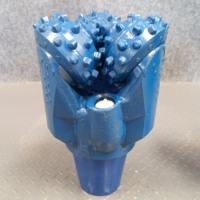 Foret triconique TCI en acier au carbone pour plateformes pétrolières et puits d'eau, pièce de machine de forage, usinage par moulage