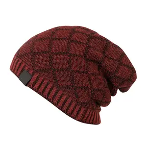 사용자 정의 디자인 인쇄 최고 품질 남성 비니 모자 제조 업체 도매 가격 따뜻한 겨울 시즌 야외 비니 모자