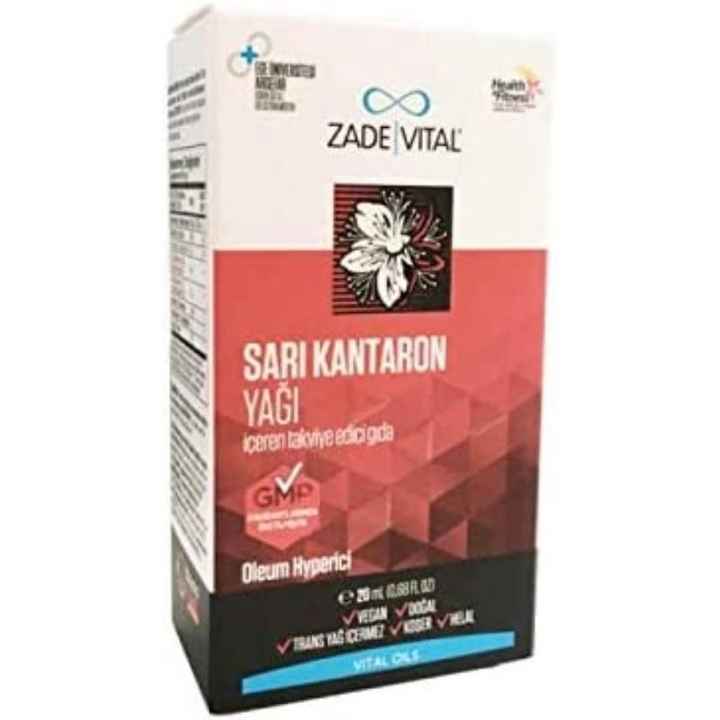 Zade Vital Food Supplement Containing St. John's Wort Oil 20 ml