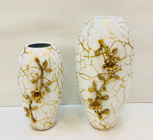 Florero de Metal hecho a mano, jarrón de mesa decorativo clásico para eventos de boda, buen precio, decoración del hogar de la mejor calidad - Product Image 5