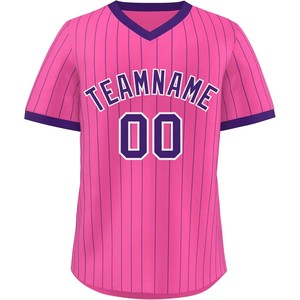 Jersey de Béisbol al Por Mayor, de Secado Rápido, Poliéster, Cuello en V, Ropa Deportiva, Impresión Digital con Detalles del Jugador, Servicio de Producción de Fábrica - Product Image 6