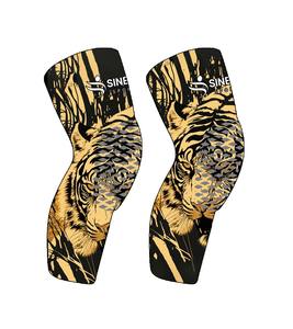 Professional Sports Protection Breathable Wrestling Knee <b>Compression</b> Sleeves <b>Compression</b> Sport Support Knee Sleeve - Product Image 3