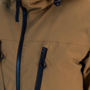 Veste de ski imperméable pour homme Manteau de snowboard d'hiver bicolore avec capuche Vêtements d'extérieur coupe-vent - Product Image 4