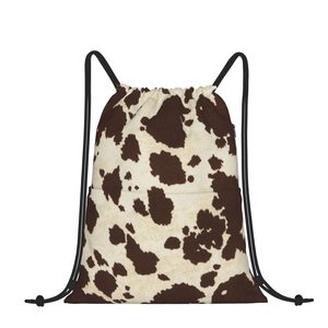 Không thấm nước bông dây kéo ba lô với Polyester Lót giá rẻ giá gấp túi du lịch cho đi xe đạp - Product Image 4