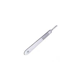 Poignée de lame de scalpel 3 poignée de scalpel chirurgical n ° 3 poignée réutilisable en acier inoxydable de qualité médicale pour une coupe précise des instruments chirurgicaux - Product Image 4