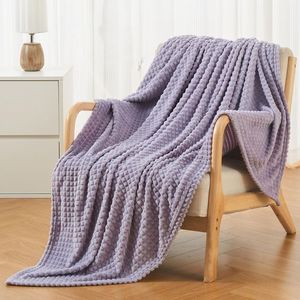 Conception personnalisée Floral solide 100% Polyester polaire épaisse microfibre peluche flanelle couverture écologique anti-boulochage Avior - Product Image 3