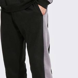 Ensemble de survêtement décontracté pour homme à imprimé personnalisé, 2 pièces, ensemble de jogging d'hiver, couleur contrastée, 100% coton molletonné léger - Product Image 5