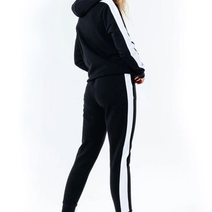 Chándal de mujer con estampado de logotipo personalizado Servicio OEM Chándal de mujer transpirable hecho a medida con nuevo diseño 100% algodón - Product Image 2