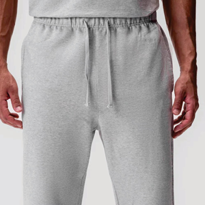 กางเกงวอร์มขาตรงของผู้ชายกางเกงซักได้สำหรับผู้ชายผ้าฝ้าย100% โอเวอร์ไซส์ - Product Image 3