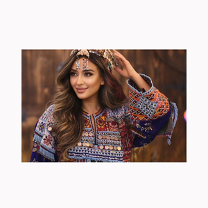 High Quality Solid Color Afghani Salwar Kameez <b>for</b> Women <b>Long</b> Sleeve Neck Embroidery <b>Dress</b> <b>for</b> <b>Eid</b> and Parties - Product Image 5