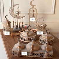 Bol de Service de Table Très Vendu, Boîte de Rangement pour Fruits Secs pour la Maison, Célébrations de l'Aïd et du Hajj, Fêtes du Ramadan, Décorations de Table