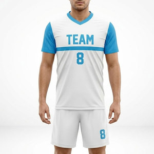 Uniformes de Fútbol Profesionales de Poliéster Ligeros que Absorben la Humedad, Personalizables para Clubes, Escuelas y Partidos Competitivos - Product Image 1