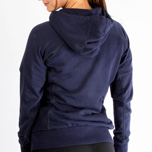 Custom Printed <b>Women's</b> Full Zipper Cotton <b>Fleece</b> Streetwear Hoodie-Regular Fit Soft Warm Front Quick Dry Breathable High Quality - Product Image 2