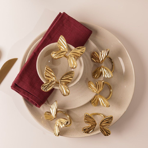 Anneaux de serviette en métal design pour les fêtes, les vacances et les fêtes maintenant disponibles en lots de gros pour les fournisseurs d'événements - Product Image 3