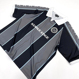 เสื้อฟุตบอลสไตล์วินเทจเสื้อฟุตบอลแบบตัดอัตโนมัติเสื้อฟุตบอลแบบย้อนยุค - Product Image 3