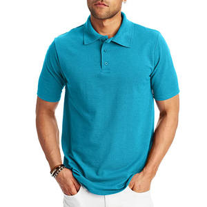 Polo de marca personalizada para hombre, camisa de manga corta 100% de algodón de secado rápido, Polo de Golf - Product Image 3