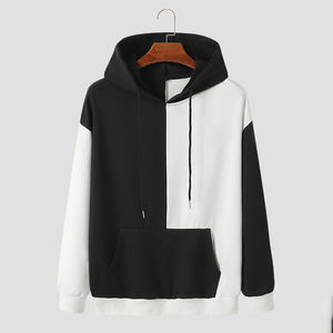 Sudadera con Capucha de Forro Polar para Hombre, Invierno, 100% Algodón, Diseño Sólido, Ropa Casual de Calle, Personalizable con Marca, Venta al Por Mayor - Product Image 2