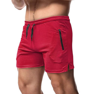 Pantalones cortos de gimnasio para hombre, ligeros, con logotipo personalizado, ropa activa de secado rápido, ropa deportiva de verano, pantalones cortos de estilo gimnasio con patrón sólido - Product Image 6