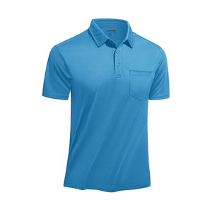 เสื้อโปโลทรงสลิมฟิตสำหรับผู้ชายเสื้อยืดถักลายปักโลโก้คอปกลำลองเนื้อผ้าระบายอากาศได้ดี - Product Image 1